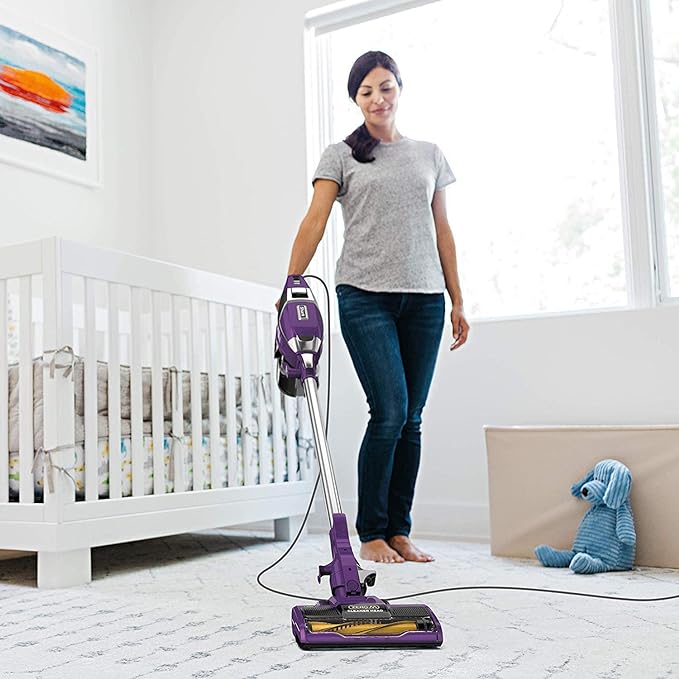 Shark Rocket Pet Pro Corded Stick Vacuum Self-Cleaning Brushroll ZS350 - PURPLE - Like New