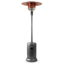 AMAZON BASIC 46,000 BTU OUTDOOR PROPANE PATIO HEATER SLATE GRAY - Scratch & Dent