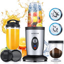 ACEZOE PERSONAL BLENDER ONE-BUTTON MIXER 2X17OZ SBL365AB - BLACK/STAINLESS STEEL - Like New