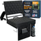 ALPCOUR EXTRA WIDE FOLDING RECLINING STADIUM SEAT BACK SUPPOT 21" WIDE - BLACK - Like New