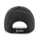 47 BRAND MLB NEW YORK YANKEES BRANSON CAP B-BRANS17CTP, UNISEX - BLACK/WHITE - Brand New