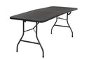 COSCO MOLDED FOLDING BANQUET TABLE W/HANDLE, 6FT, Centerfold - Scratch & Dent