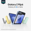 Samsung Galaxy Z Flip6, 512GB Unlocked SM-F741UZSEXAA - Blue - Like New
