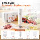 OLECHA FOOD VACUUM SEALER VISIBLE WATER TANK COMPACT HANDHELD VACUUM - WHITE - Brand New