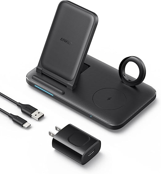 Anker Foldable 3-in-1 Wireless Charging Adapter 335 Wireless - Scratch & Dent