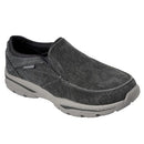 SKECHERS MEN CRESTON-MOSECO MOC TOE SLIP ON SIZE MEN 7 CHARCOAL - Brand New