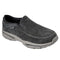 SKECHERS MEN CRESTON-MOSECO MOC TOE SLIP ON SIZE MEN 7 CHARCOAL - Brand New
