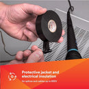 3M SCOTCH VINYL ELECTRICAL TAPE SUPER 88, 3/4 IN X 36 YD (108 FT) 1 ROLL - BLACK - Brand New