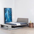 JELRINR Contemporary 3D Abstract Oil Painting On Canvas Blue Whale Abstract Art - Brand New