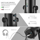 FIFINE IFINE USB PODCAST MICROPHONE RECORDING STREAMING CONDENSER GAMING - BLACK - Like New