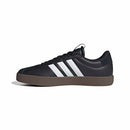 ADIDAS TRAINERS VL COURT 3.0 SIZE MEN 13 (AU/UK M12.5) BLACK/WHITE/GUM - Like New