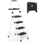 HBTower 4 Step Ladder, Folding Step Stool with Tool Platform, - Scratch & Dent