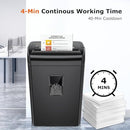 Bonsaii 10-Sheet Heavy Duty Cross Cut Paper Shredder B09MHR4457 - NEW - Brand New