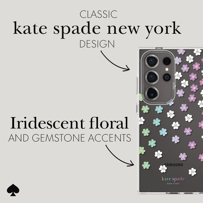 KATE SPADE NEW YORK GALAXY S24 ULTRA CASE CHARGING - SCATTERED FLOWERS - Like New