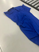 JUMP START POLYESTER SHORT SLEEVE SHIRT - SIZE: MEN XL - ROYAL BLUE - Brand New