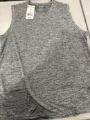KICK START GEAR SPORTSWEAR SLEEVELESS SHIRT - SIZE: MEN M - GRAY - Brand New