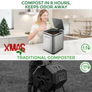 KEEPEEZ Electric Composter, 1-Gallon Largest Smart Waste Compost Bin Kitchen - Brand New
