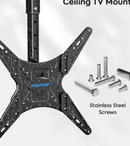 MOUNTUP OUTDOOR 26"-65" TVS WATERPROOF & RUSTPROOF OUTSIDE CEILING MOUNT - Brand New