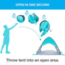 WolfWise UPF 50+ Easy Pop Up Beach Tent Sun Shelter Quick B07LG4VJ3R - Brand New