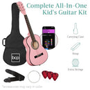 Best Choice Products 30in Kids Acoustic Guitar All-in-One Beginner Kit - Pink - Brand New