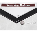 The Foamory 2-Pack Black EVA Foam - 4mm Thick 35x59 inch Craft Foam - Brand New