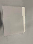 OFFICE DEPOT 2-TONE FILE FOLDERS, 1/3 CUT, LETTER SIZE, PACK OF 24 - GRAY - Like New