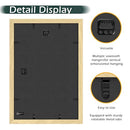 FrameWorks 12”x18” Wooden Poster Frame, Classic Natural Oak - 2 Pack - Brand New