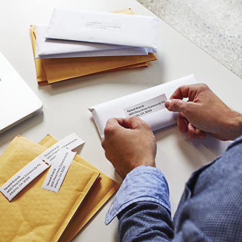 DYMO AUTHENTIC LW MAILING ADDRESS LABELS PRINTERS WHITE 3500 PER ROLL 24 ROLLS - Like New