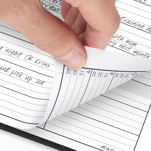 AT-A-GLANCE 2026 APPOINTMENT BOOK PLANNER 8" X 11" G5200026 - BLACK - Brand New