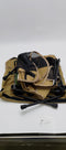 ORAGATI ERGONOMIC FOLD-OUT CAMPING CHAIR WITH ADJUSTABLE HEIGHT - KHAKI - Like New