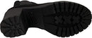REFRESH Club-01 Women's Slip On Chunky Heel Ankle - Black Suede - 6 - Brand New