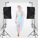 Andoer Softbox Lighting Kit,2 Pcs 20X28 Inch Softboxes,2Pcs 6.6 ft Light Stands - Brand New