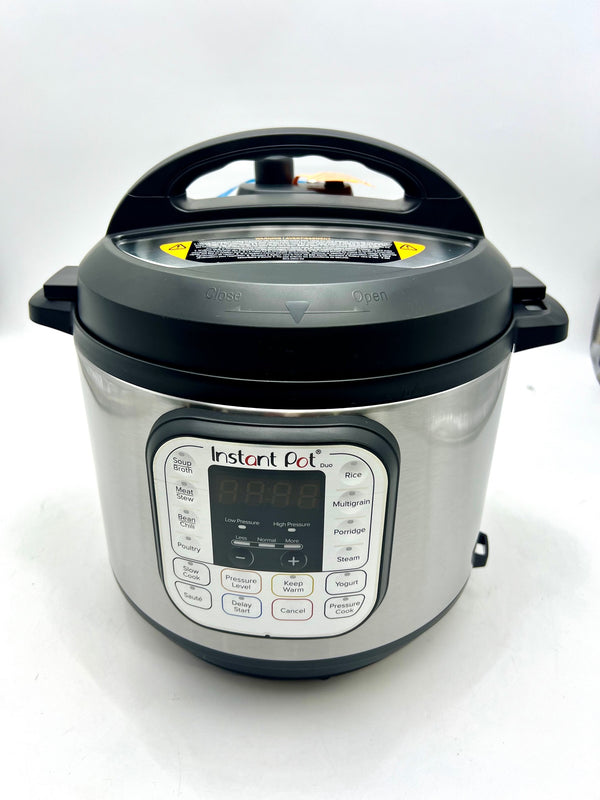 Instant Pot - 6Qt Duo Pressure Cooker - Silver - Like New