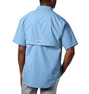 COLUMBIA MEN'S BAHAMA II SHORT SLEEVE SHIRT - SIZE: MEN XL - LIGHT BLUE - Brand New
