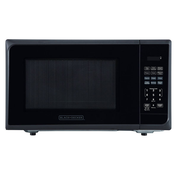 BLACK+DECKER 1.1 CU FT 1000W MICROWAVE OVEN STAINLESS STEEL - BLACK - Brand New