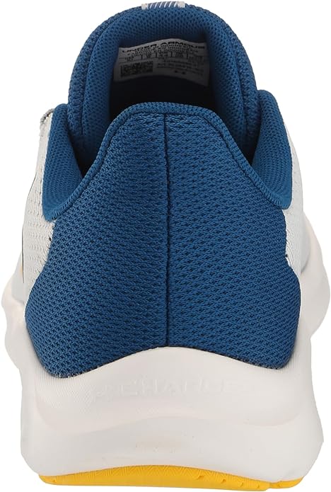 3026518 UNDER ARMOUR Men's Charged Pursuit 3 Big Logo Gray/Blue/Gold Size 11 - Like New