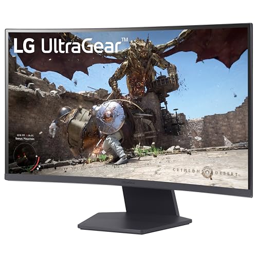 LG 27'' ULTRAGEAR QHD 180HZ 1MS AMD FREESYNC 27GS60QC-B - BLACK Like New