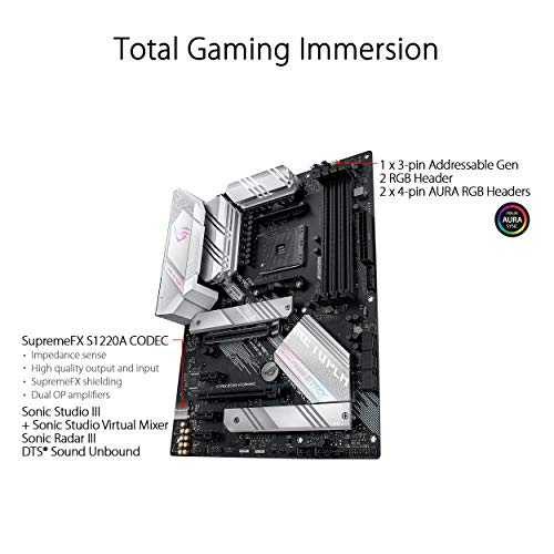 ASUS ROG Strix B550-A Gaming AMD ATX Motherboard with PCIe 4.0 - Like New