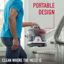 HOOVER CLEANSLATE PLUS PORTABLE UPHOLSTERY SPOT FH14050V - RED/WHITE - Brand New