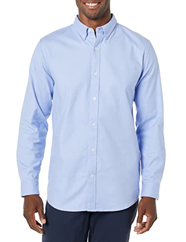AMAZON ESSENTIALS MEN'S OXFORD SHIRT, SLIM-FIT STRETCH, BUTTON UP - SIZE XL - Brand New