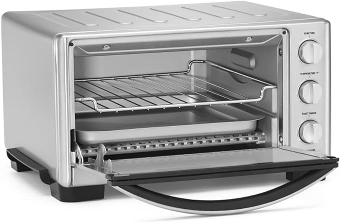 Cuisinart Toaster Oven Broiler 11.875" x 15.75" x 9" TOB-1010 - - Scratch & Dent