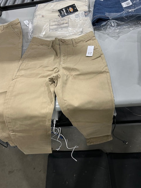 GAP KIDS KHAKKI PANTS - SIZE: YOUTH 8 - KHAKI - Brand New