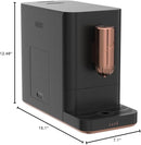 CAFÉ AFFETTO AUTOMATIC ESPRESSO MACHINE ONLY MATTE BLACK - Like New