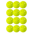 FRANKLIN SPORTS X-26 INDOOR PICKLEBALLS - OFFICIAL SIZE - 12 PACK - OPTIC YELLOW - Brand New