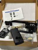 ZMNEW ELECTRONIC KEYPAD DEADBOLT BRIGHTIFY KEYLESS ENTRY LOCK - MATTED BLACK - Like New
