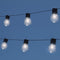 Touch Of ECO Solar Patio Bulb String Lights NITEBULBS 12.5 foot - WARM WHITE Like New