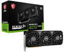 MSI GEFORCE RTX 4070 TI SUPER 16G VENTUS 3X BLACK OC GRAPHICS CARD - BLACK - Like New