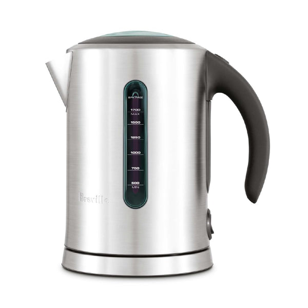 BREVILLE SOFT TOP PURE HOT WATER KETTLE 7 CUP BRUSHED STAINLESS STEEL BKE700BSS - Like New