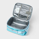 CAT & JACK CLASSIC LUNCH SACK - GLITTER BLUE - Brand New