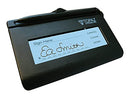 TOPAZ SYSTEMS SIGNATUREGEM T-LBK462-HSB-R 1X5 BACKLIT LCD CAPTURE PAD - BLACK - Like New